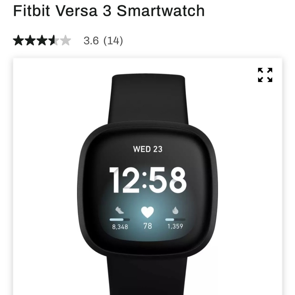 Fitbit Versa 3 watch